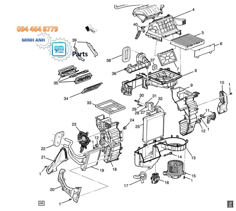 Cảm Biến Nhiệt Độ Giàn Lạnh ( Ngắt Lạnh) Xe FadiL Chính Hãng