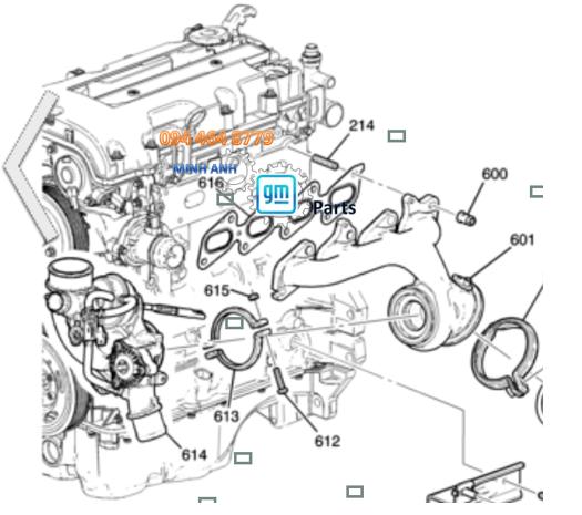 Tu Bô Xe Chevrolet Trax Chính Hãng GM